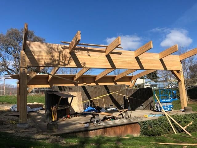 Mike Schend Stage in progress